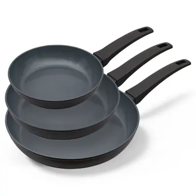 BE Living Set 3 tave Delight Black 20-24-28 cm