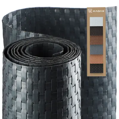 Balkonska prevleka iz tehnoratana 0,9x1M Antracitna balkonska preproga Premium, izrađena po mjeri