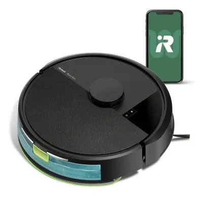 Otvorena ambalaža - Usisavač robot iRobot Roomba Combo 105 Black