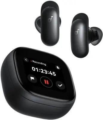 Slušalice SOUNDCORE, Liberty 5 PRO Max, In-ear, Bluetooth, Crne