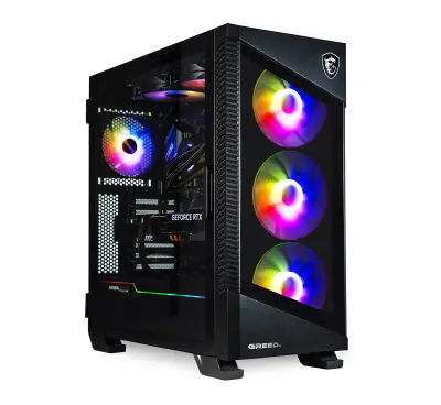 Greed® MK5 AMD - stolno računalo / gaming PC - AMD Ryzen 5 9600X + Radeon RX 9070 XT 16GB - 32GB DDR5 RAM - 1TB SSD - WLAN - Win11 Pro