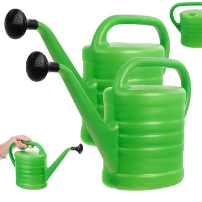 Vrtna zalivalka za zalivanje rož Plastice domace zalivalke 2x 2,5 l