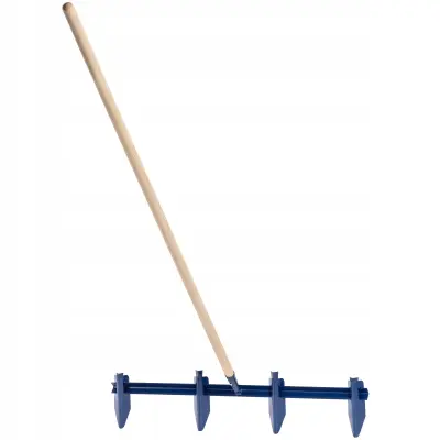 Vrtni ožnajevac za sajenje i sejanje, podesiv, 4-kraki, velik, 80 cm, trden.