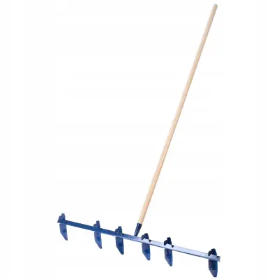 vrtni ožnajevalec za sajenje, vrste in polja, 6-zobi, 97 cm