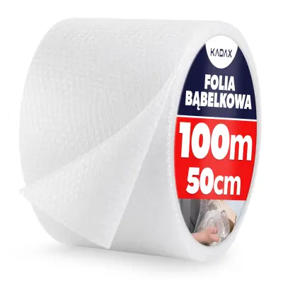 Mjehurićasta folija 50 cm Mjehurićasta folija Visokokvalitetna mjehurićasta folija 100 m
