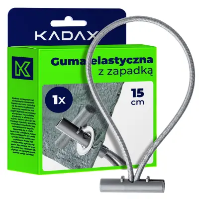 Komplet 10 gumica za pritrjevanje ponjava Guma za ponjave z ragljo 15 cm jaka