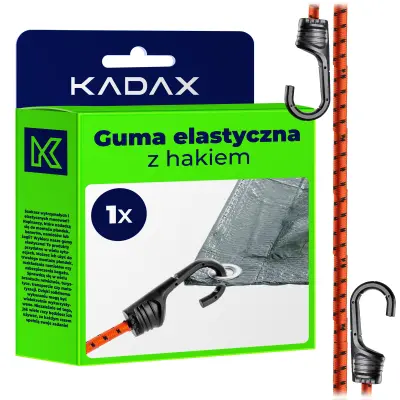 Elastična gumasta vrv s kavljem 48 cm za pritjevnjav ponjav i napenjalec pragjeje
