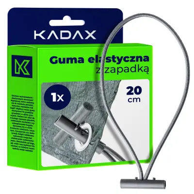 Komplet 10 gumica za pritrjevanje ponjava Guma za ponjave z ragljo 20 cm jaka