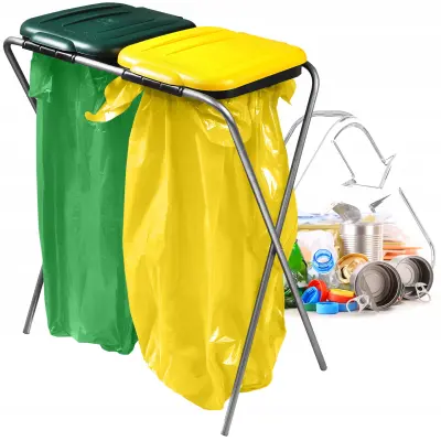 Stojalo za sortiranje paskan 2 positions 120L bag za odpadke