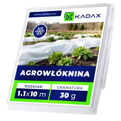Agrotekstil bela 1,1 x 10 m 30 g zimsko-pomladanska prevleka za rastne