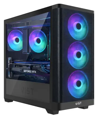 VIST ARGB Ryzen 7 5700X RX 6600 XT 32GB SSD 1TB WIFI W11
