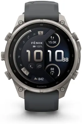 Pametni sat Garmin Fenix 9 PRO inReach 47 mm AMOLED Titanium Graphite/Black