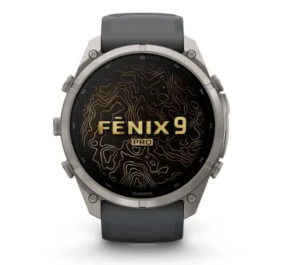 Pametni sat Garmin Fenix 9 PRO inReach 51 mm AMOLED Titanium Graphite/Black