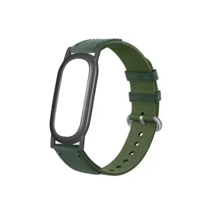 Pleteni spoj platneni remen Nylon+PC, udoban i izdržljiv za Fitbit Air Green