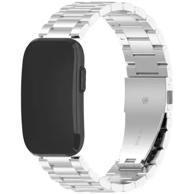 Nehrđajući čelik remen za Garmin CIRQA, klasična tročlana narukvica Silver