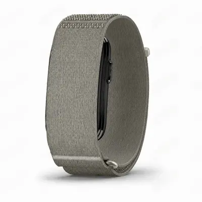 Narukvica kompatibilna s Garmin CIRQA – tkanina twill najlon, velcro Gray