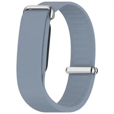 Silikonska narukvica s metalnom kopčom za Fitbit Air, 30.37x1.73cm Blue