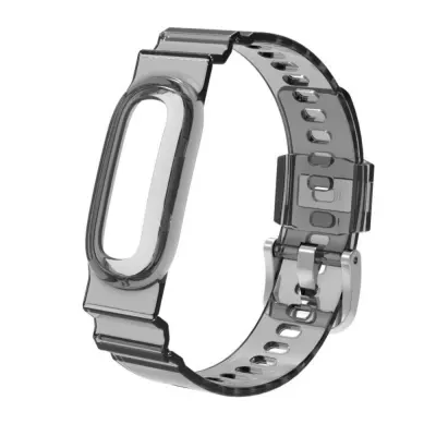 Zamjenski TPU remen kompatibilan s Fitbit Air, vodootporan, prozračan Black