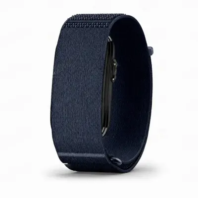 Narukvica kompatibilna s Garmin CIRQA – tkanina twill najlon, velcro Blue