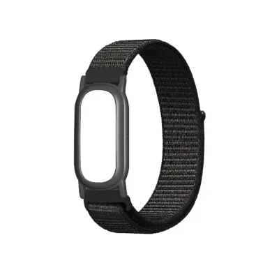 Zamjenski najlonski remen za Fibit Air, 25.2cm x 1.96cm Black