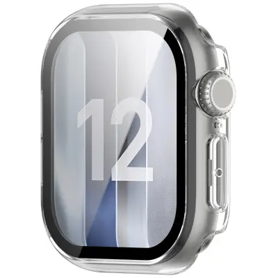Integrirani PC kućište s kaljenim staklom za Apple Watch 12, 2-pack Transparent
