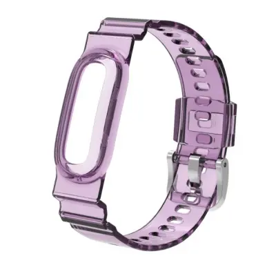 Zamjenski TPU remen kompatibilan s Fitbit Air, vodootporan, prozračan Purple