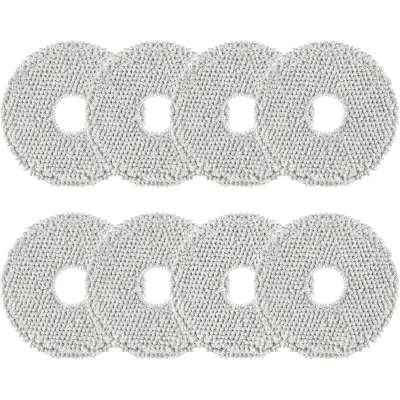 Perive mikrofiber krpe 8 kom za Ecovacs i Xiaomi robot usisavače