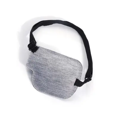 3D maska za oči s podesivom kopčom za desno oko - siva