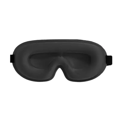 3D konturirana maska za spavanje za oči - blokira svjetlo i udobna Crna