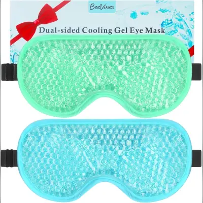 Pakiranje od 2 gel-maske za oči — mikrotalasna toplina i hlađenje