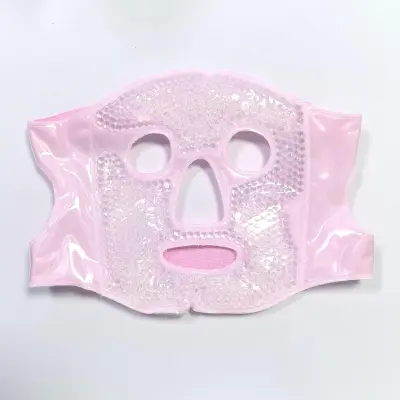 Gelna maska za oči s hlađenjem/grijanjem i plišem za oporavak Pink