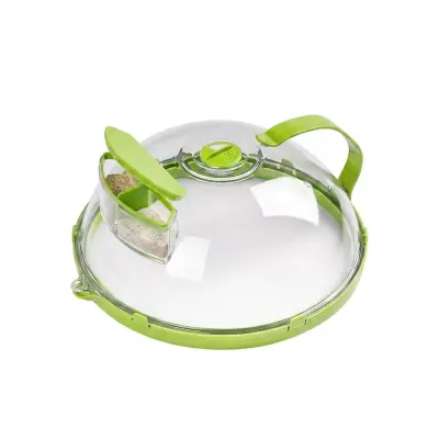 Poklopac za mikrovalnu pećnicu 30 cm s spremnikom za paru, bez BPA | MICCOVER