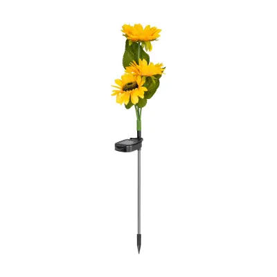 Dekorativni LED solarni vrtni suncokret IP44