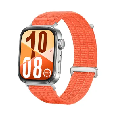 Cloud-Sense najlonski remen s Velcro kopčom za Xiaomi Band 10/9/8 Pro Orange