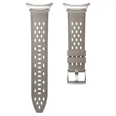 Zamjenski/kompatibilni dijelovi –Samsung Galaxy Watch Ultra 47mm remen, silikon+PU koža, 22mm Gray