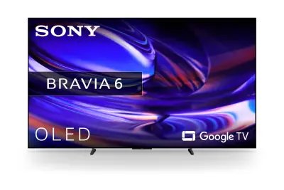 TV SONY K83A65PB.CEI, 210 cm (83''), Bravia 6, OLED, 4K Google TV