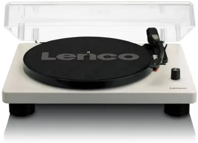 Gramofon LENCO LS-50GY, RCA, USB kodiranje, sa zvučnicima, sivi