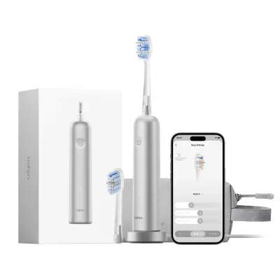 Električna četkica za zube Laifen Wave Pro, srebrna (aluminij)