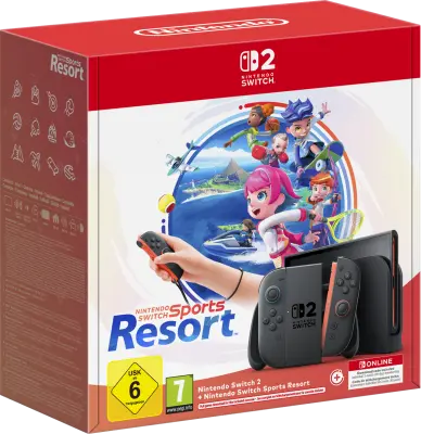 Nintendo Switch 2 Console Sports Resort And 3 Months NSO Bundle