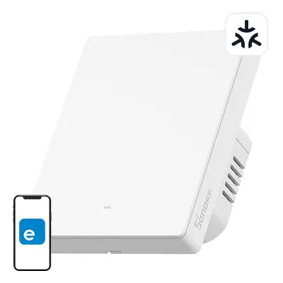SONOFF M5-1C-80W Matter Pametno WiFi zidno stikalo 1-kanalno