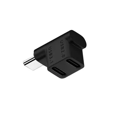 USB-C kutni adapter ženski-na-muški za uštedu prostora