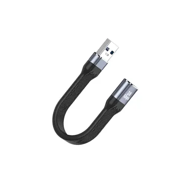 USB-A ženski na USB-C muški FPC kabel – 10 Gbps, 4K, 100 W