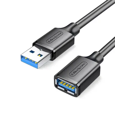 USB 3.0 produžni kabel 12 m, A muški–ženski, oklopljen