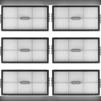 Set od 6 perivih HEPA filtera za Roborock Saros 10R i G20S Ultra