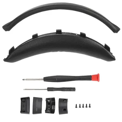 Kompatibilna podloga za traku Sony WH-1000XM4, ovčja koža i pjena Black