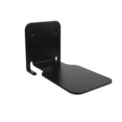 Nevidljivi zidni nosač knjiga 2-kom, nevidljiva inox potpora 13.5kg Black