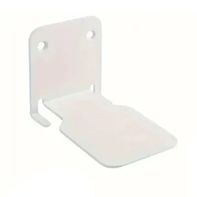 Nevidljivi zidni nosač knjiga 2-kom, nevidljiva inox potpora 13.5kg White