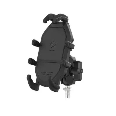 Držač za mobitel za motocikl 10mm kugla, najlon i aluminij, 360°