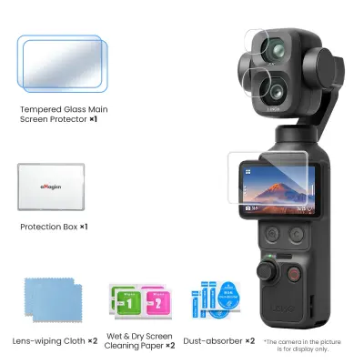 AR kaljeno staklo za DJI Osmo Pocket 4P/4/3, ultra-tanko 0.03cm, 2 kom