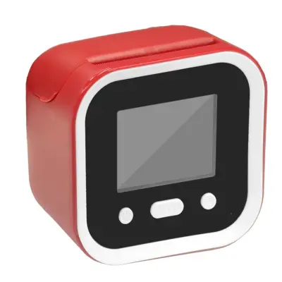 AI termalni pisač s glasom, 203 dpi, zaslonom 2,4 inča Red